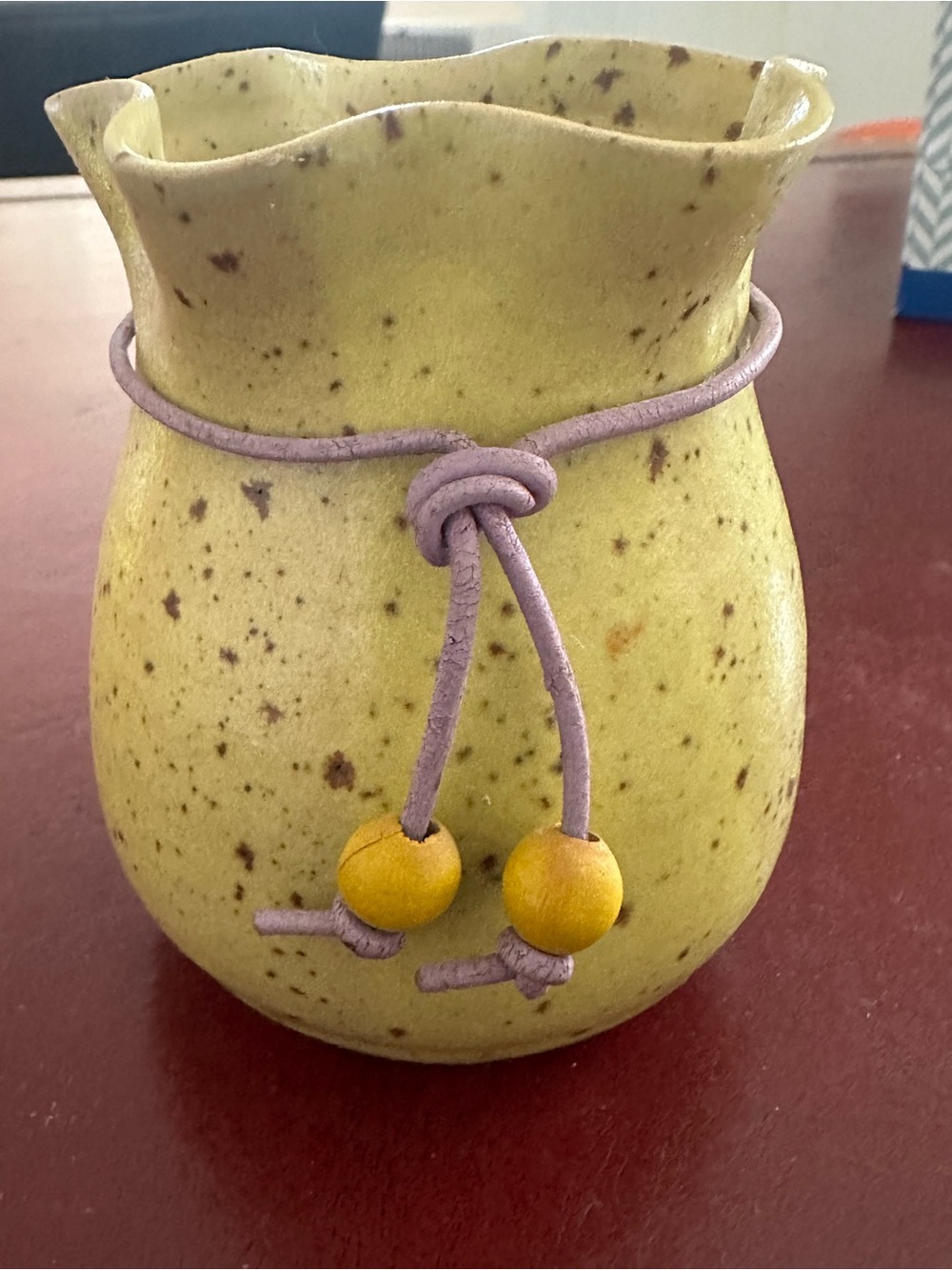 Small German Studio Pottery Jar by Anke Kraus